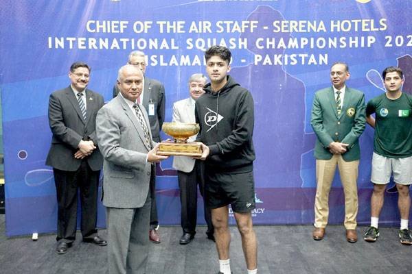 NOOR ZAMAN CLINCHES CAS-SERENA HOTELS INTERNATIONAL SQUASH CHAMPIONSHIP – 2025 FINAL