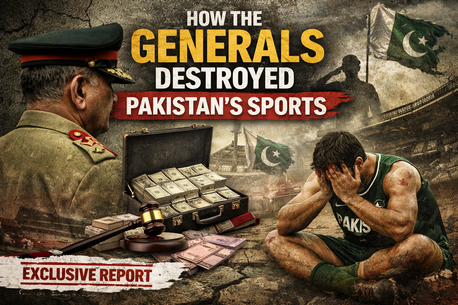 EXCLUSIVE: How Generals Hijacked and Destroyed Pakistan’s Sports