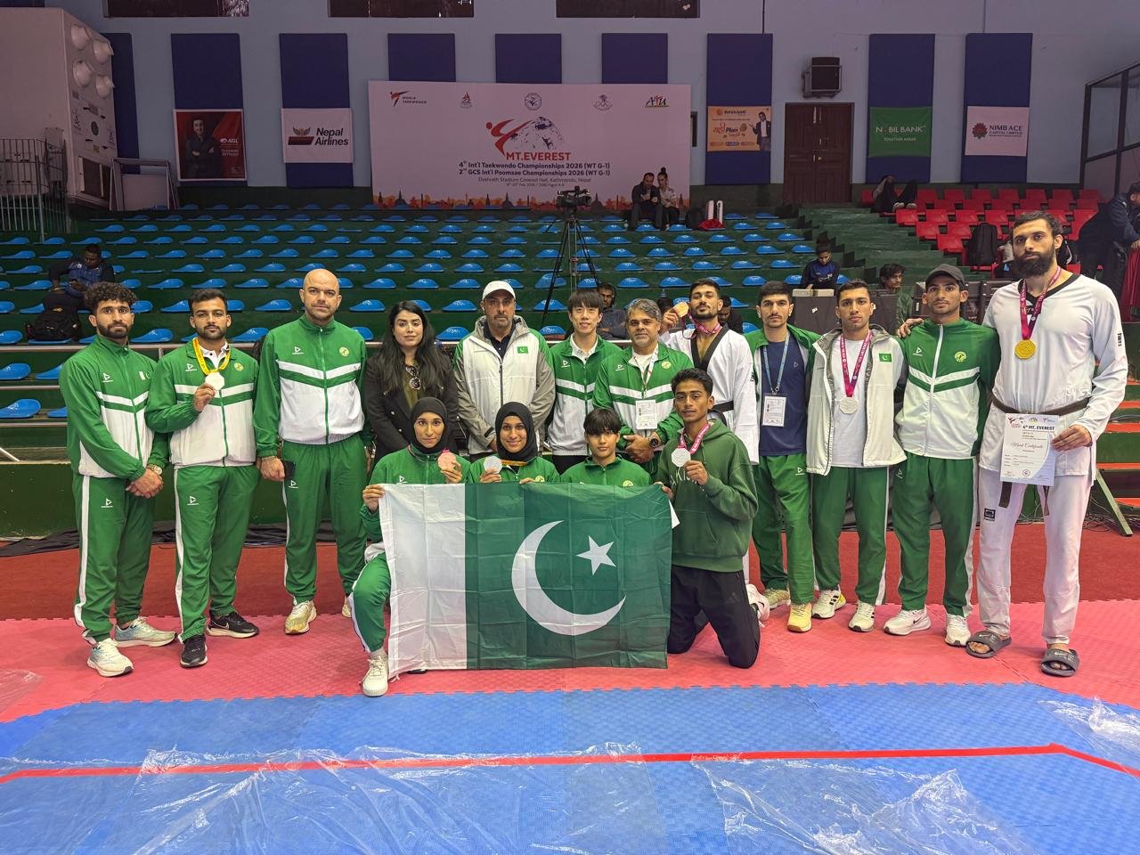 Pakistan Taekwondo Team Departs for South Korea