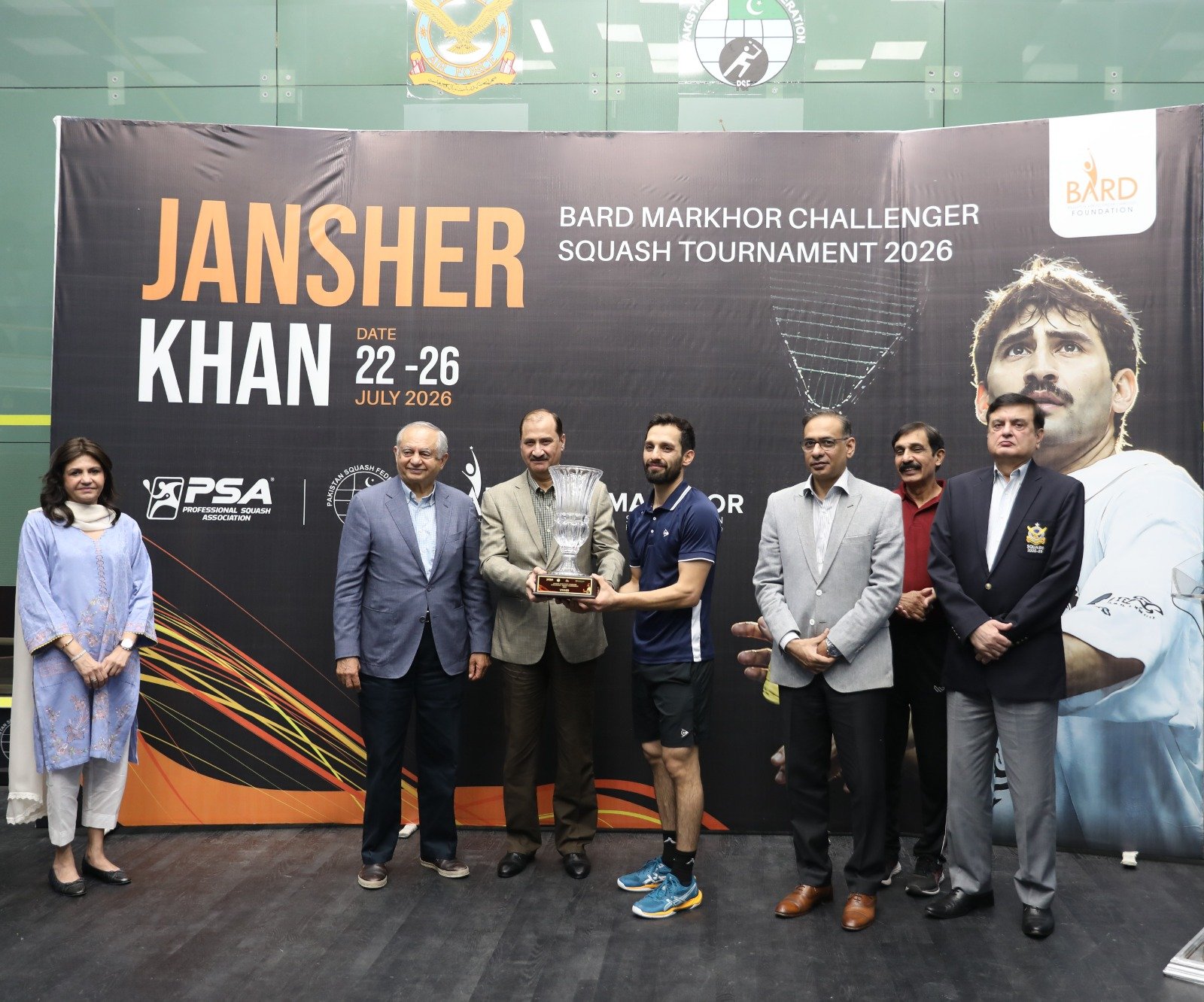 NASIR IQBAL WINSJANSHER KHAN – BARD – MARKHOR CHALLENGER SQUASH TOURNAMENT 2026