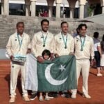 Pakistan Wins Historic Silver Medal at ITF Masters World Team ChampionshipsLisbon, Portugal