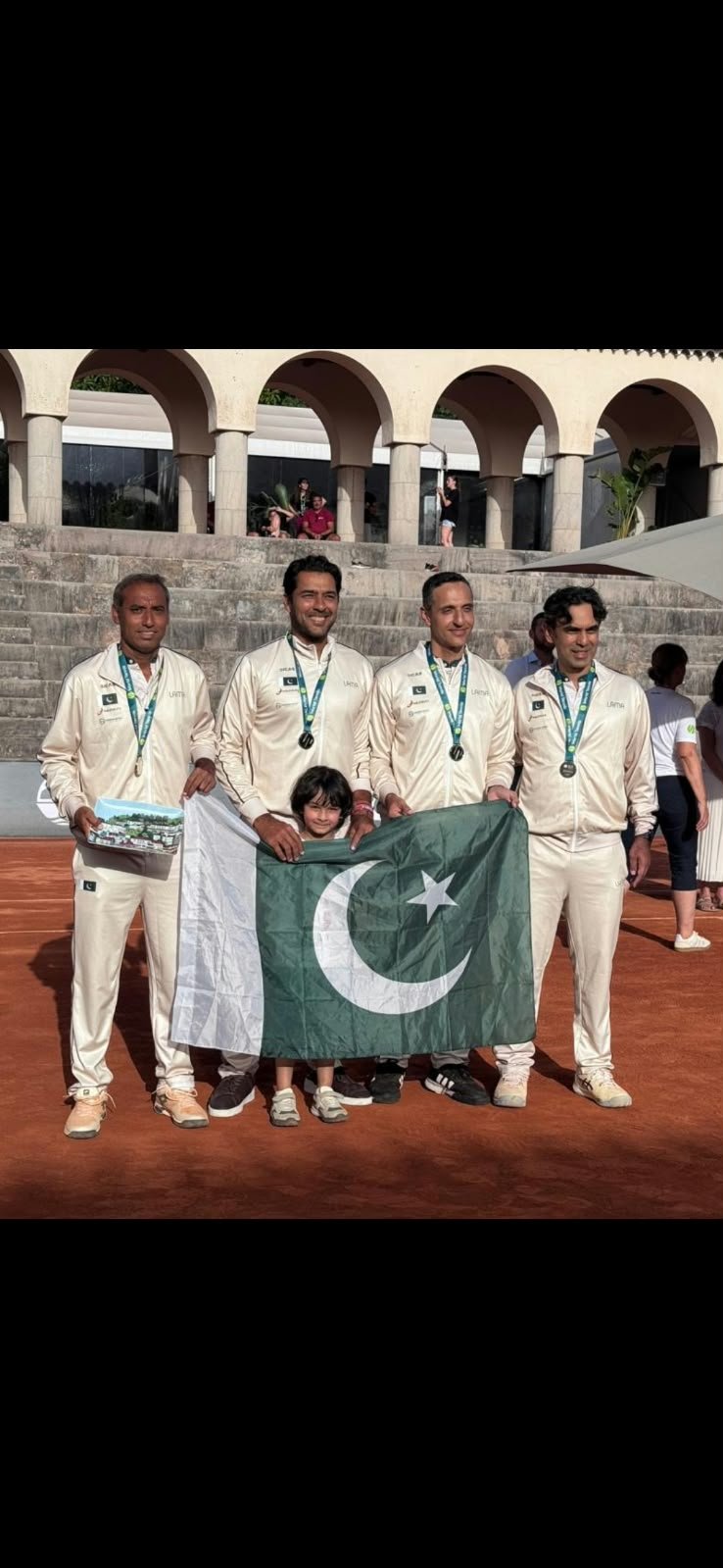 Pakistan Wins Historic Silver Medal at ITF Masters World Team ChampionshipsLisbon, Portugal